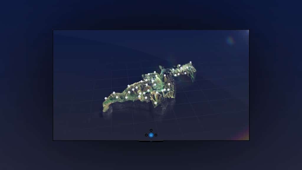 interactive 3d Map
