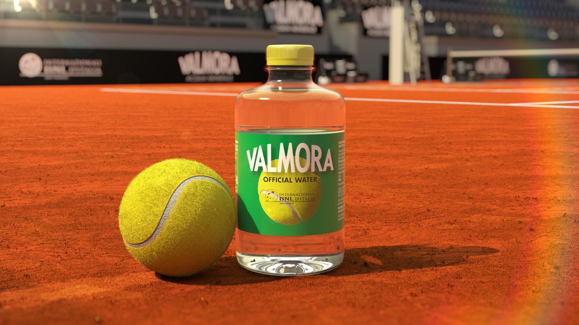 Acqua Valmora, sponsor ufficiale Internazionali di Tennis BNL 2021